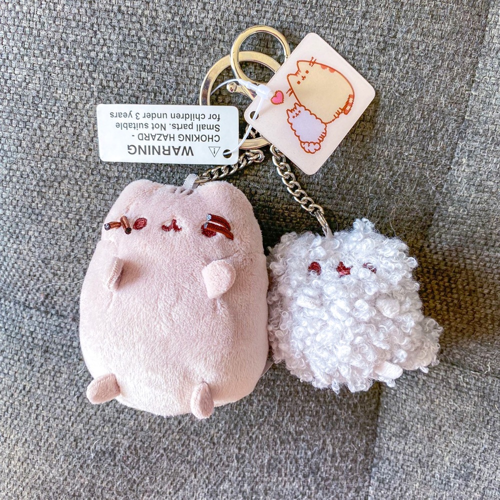 Pusheen and Stormy Keychain